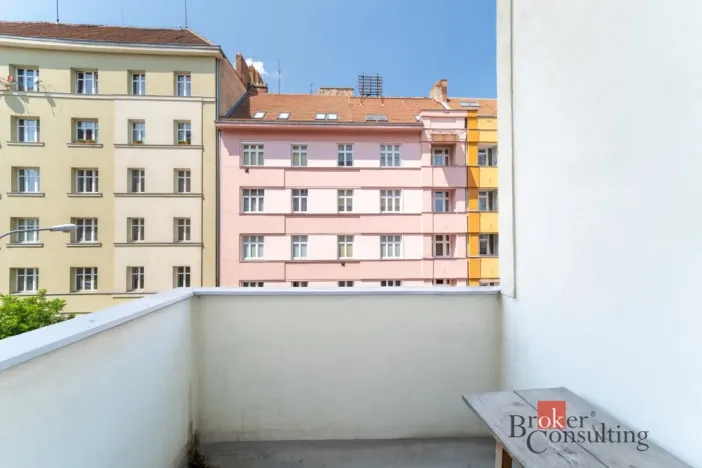 Pronájem bytu 1+1, Brno - Veveří, Burešova, 56 m2