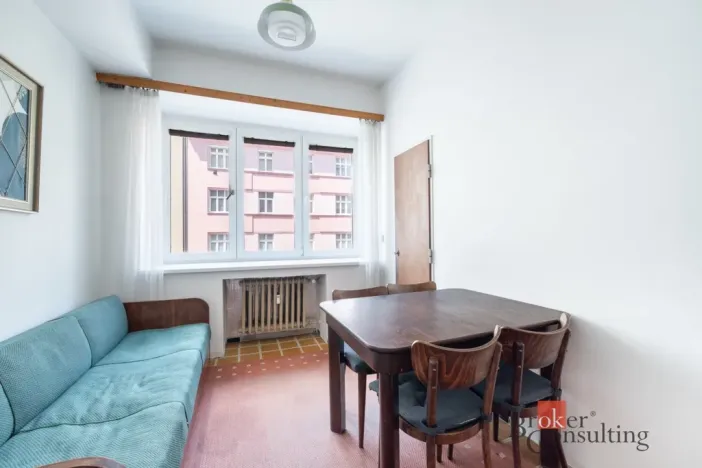 Pronájem bytu 1+1, Brno - Veveří, Burešova, 56 m2