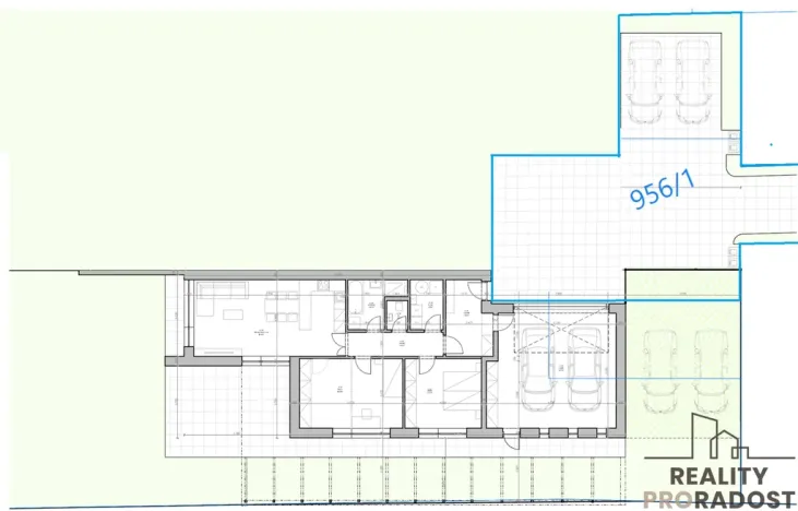 Prodej pozemku pro bydlení, Hradec Králové - Plácky, 768 m2
