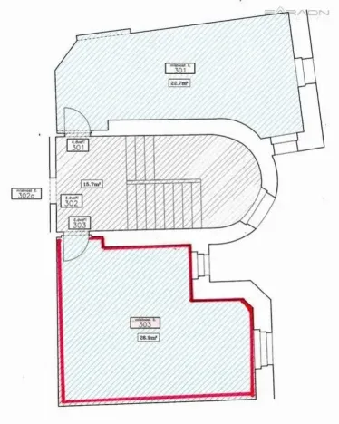 Pronájem kanceláře, Praha - Nusle, Kloboučnická, 31 m2