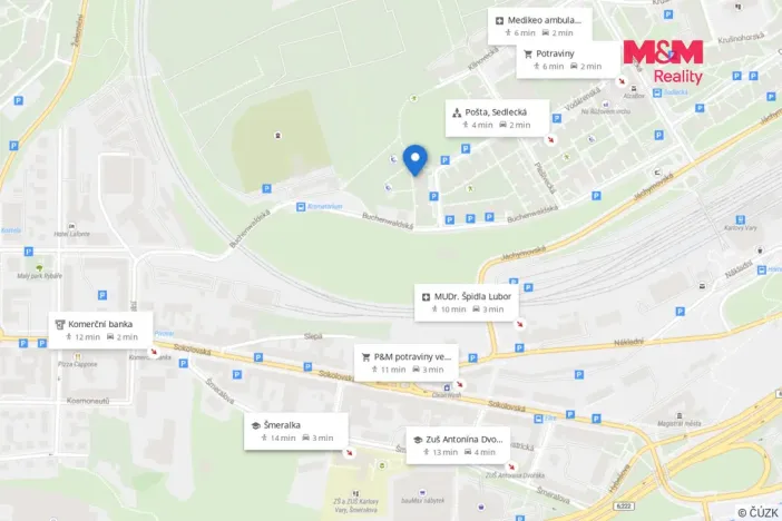 Prodej bytu 2+1, Karlovy Vary - Rybáře, Jana Opletala, 60 m2