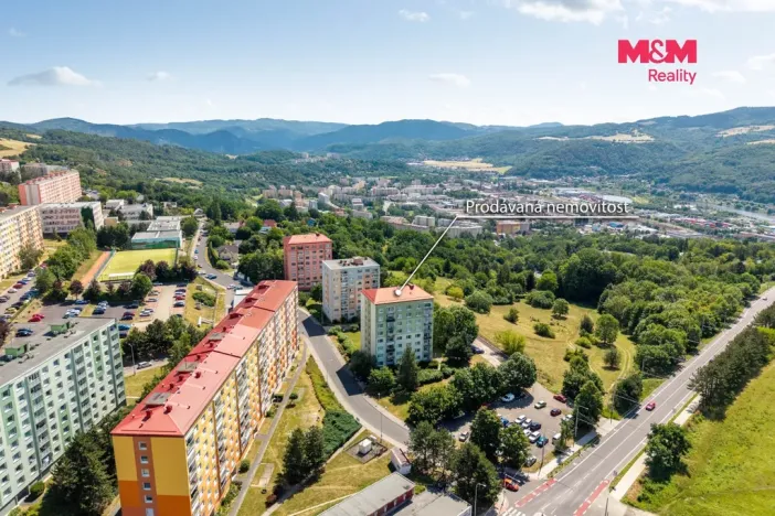 Prodej bytu 3+1, Ústí nad Labem - Severní Terasa, Rabasova, 78 m2