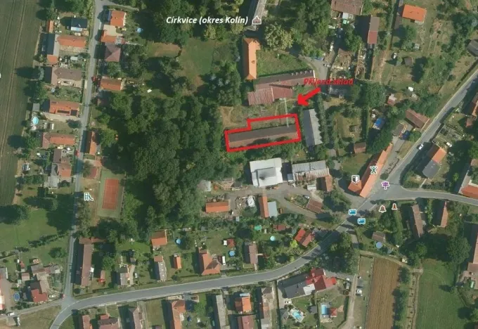 Pronájem skladu, Církvice, 511 m2