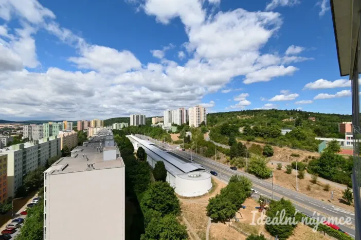 Pronájem bytu 1+kk, Brno - Nový Lískovec, Oblá, 31 m2