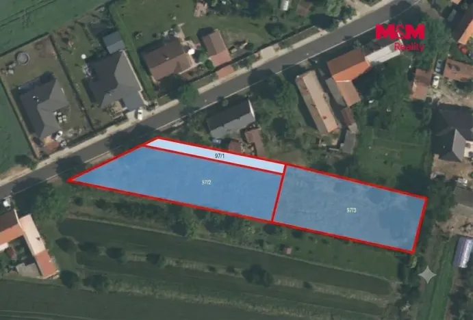 Prodej pozemku pro bydlení, Martiněves - Radešín, 1308 m2