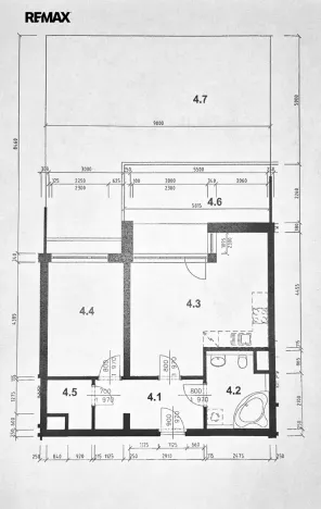 Pronájem bytu 2+kk, Praha - Pitkovice, Pečárková, 52 m2