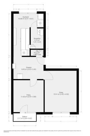 Pronájem bytu 3+1, Brno, Vážného, 80 m2