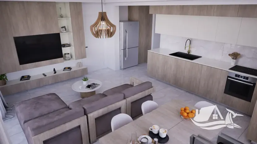 Prodej bytu 1+1, Deryneia, Kypr, 50 m2