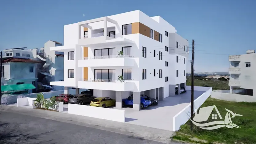 Prodej bytu 1+1, Deryneia, Kypr, 50 m2