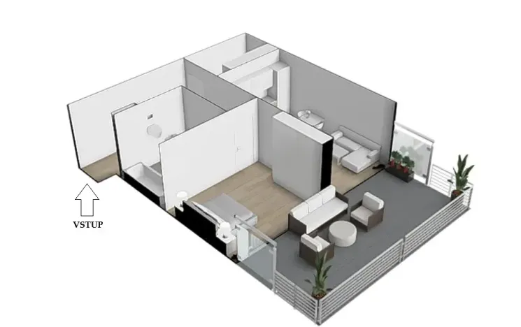 Pronájem bytu 2+kk, Brno, třída Generála Píky, 84 m2