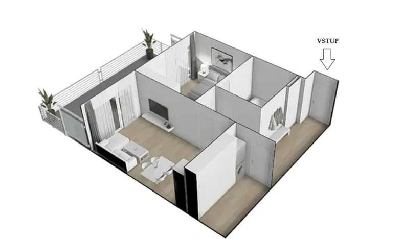 Pronájem bytu 2+kk, Brno, třída Generála Píky, 84 m2