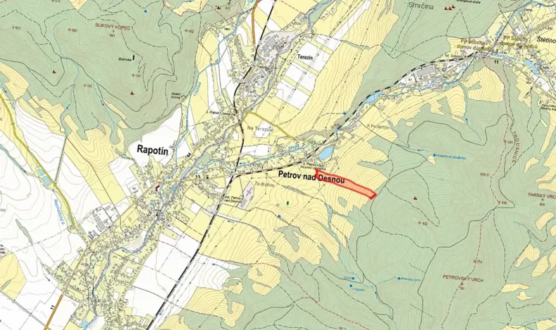 Prodej louky, Petrov nad Desnou, 31308 m2