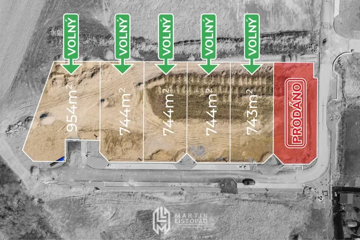 Prodej pozemku pro bydlení, Komárov, 743 m2