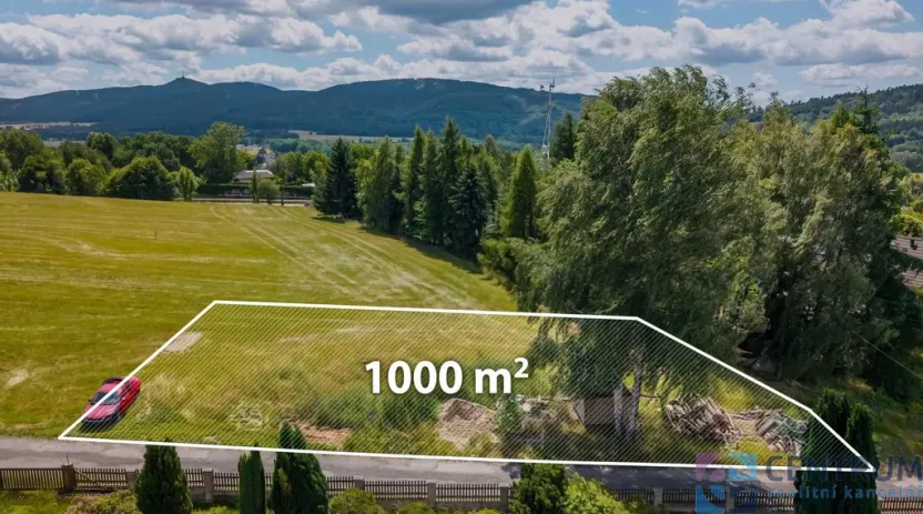 Prodej pozemku pro bydlení, Liberec - Liberec XXXIV-Bedřichovka, Pomezní, 1000 m2