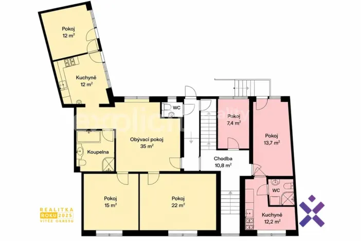 Prodej rodinného domu, Napajedla, Zábraní, 227 m2