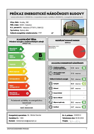 Prodej kanceláře, Holubice, 63 m2