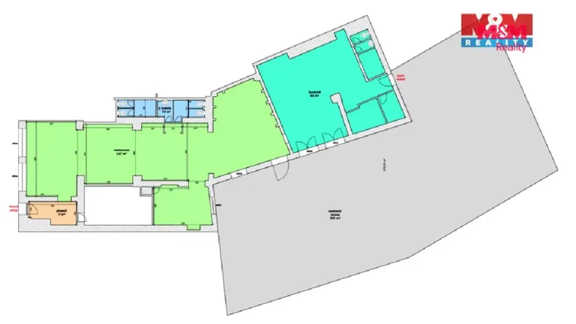 Pronájem restaurace, Ostrava, 28. října, 250 m2