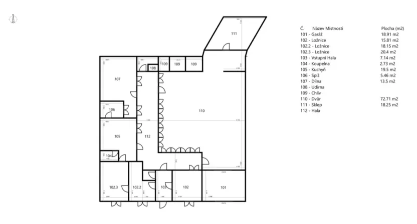 Prodej rodinného domu, Vémyslice, 140 m2