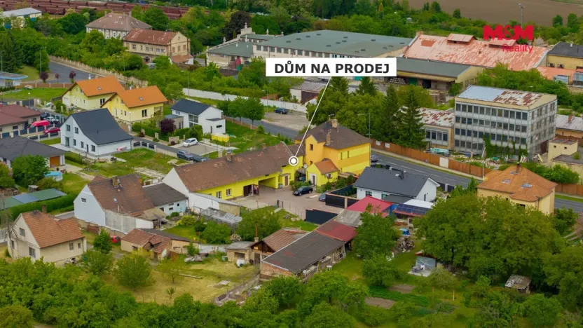 Prodej činžovního domu, Černčice, Husova, 732 m2