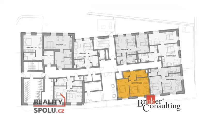 Prodej bytu 2+kk, Černý Důl, 47 m2