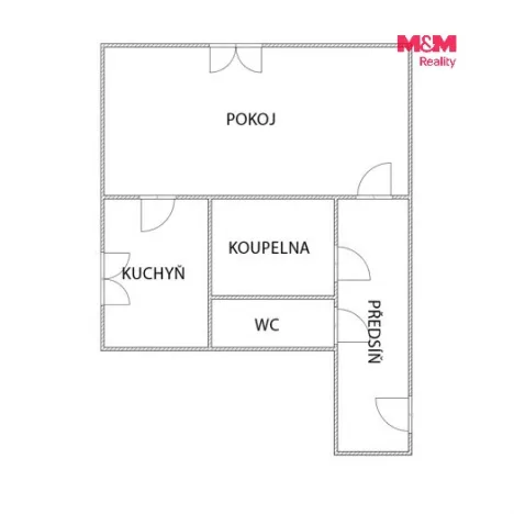 Prodej bytu 1+1, Most, Javorová, 35 m2