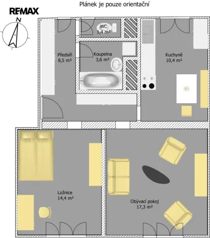 Prodej bytu 2+1, Příbram - Příbram VII, 28. října, 62 m2