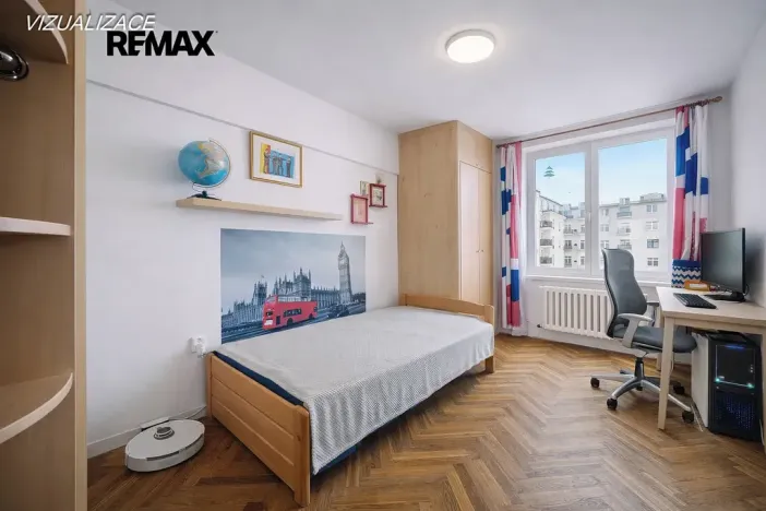 Prodej bytu 3+1, Praha - Žižkov, Buchovcova, 61 m2