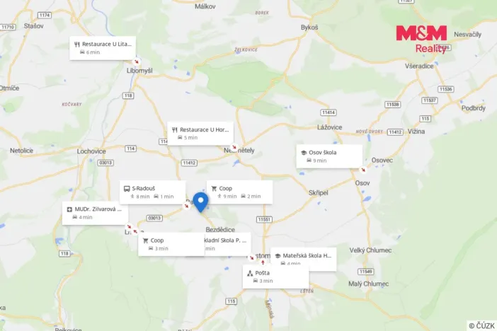 Prodej pozemku pro bydlení, Hostomice - Radouš, 1248 m2