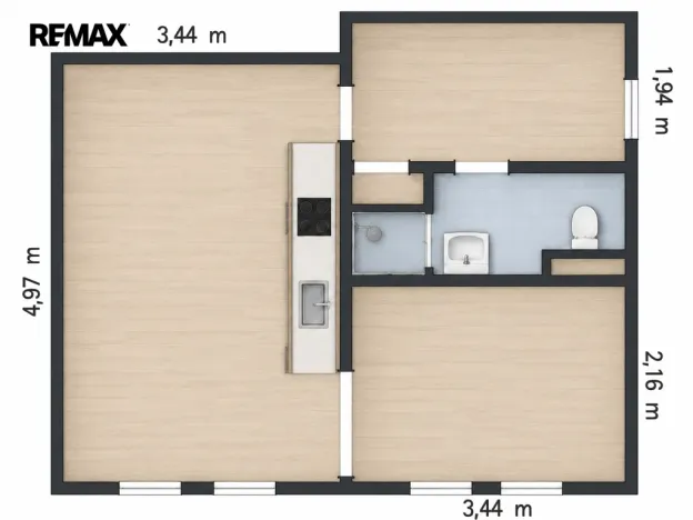 Prodej bytu 2+kk, Kadaň, Chomutovská, 37 m2