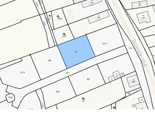 Prodej pozemku pro bydlení, Luštěnice, 854 m2