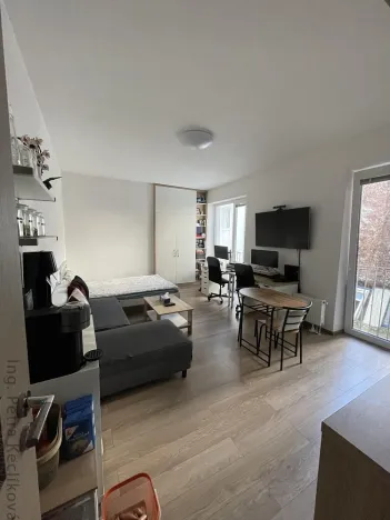 Pronájem bytu 1+kk, Brno - Zábrdovice, Francouzská, 30 m2
