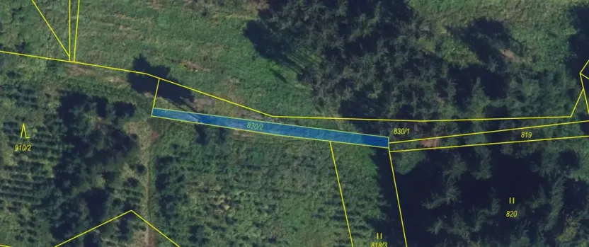 Prodej louky, Městečko Trnávka - Lázy, 1410 m2