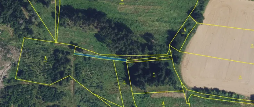 Prodej louky, Městečko Trnávka - Lázy, 1410 m2
