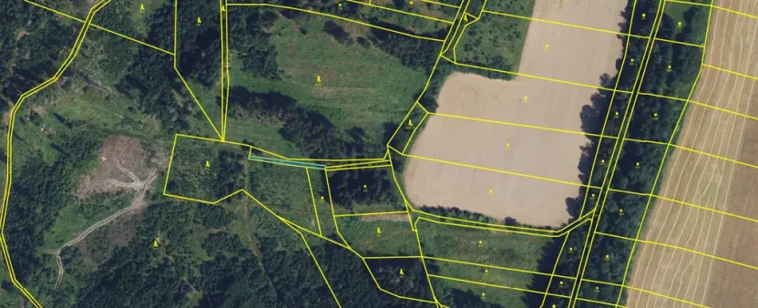 Prodej louky, Městečko Trnávka - Lázy, 1410 m2