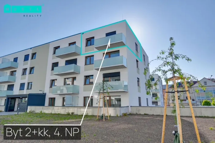 Pronájem bytu 2+kk, Olomouc - Nová Ulice, Třída Jiřího Pelikána, 55 m2