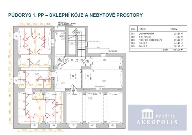 Prodej bytu 2+kk, Praha - Libeň, Kotlaska, 44 m2