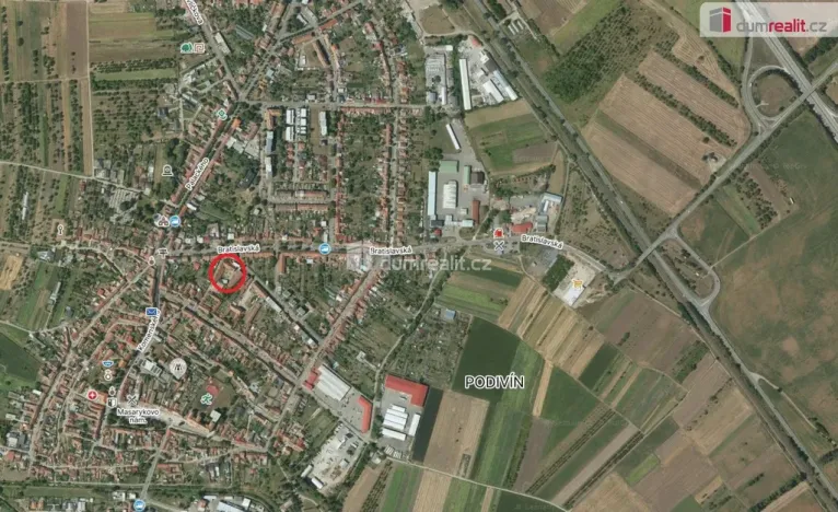 Pronájem skladu, Podivín, Zahradní, 97 m2