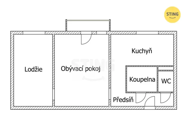 Pronájem bytu 2+1, Ostrava - Hrabůvka, Alberta Kučery, 60 m2