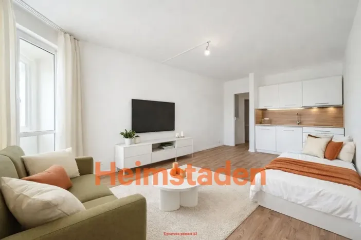 Pronájem bytu 1+kk, Český Těšín, Okružní, 28 m2