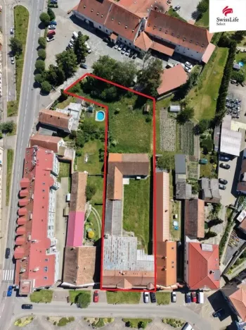 Prodej obchodního prostoru, Dašice, náměstí T. G. Masaryka, 3100 m2