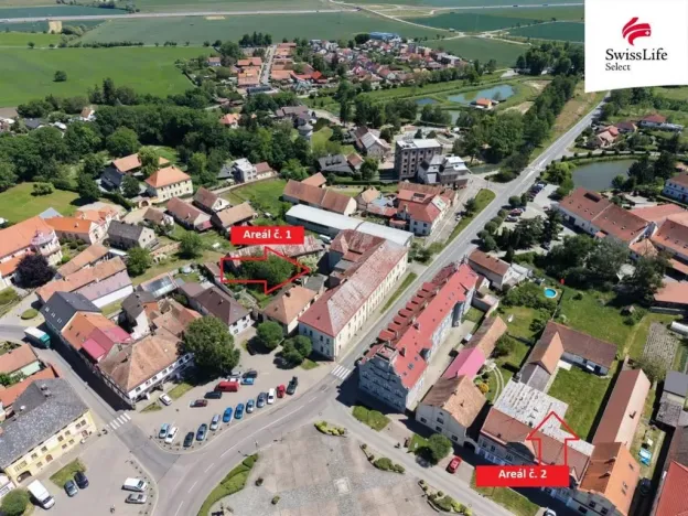 Prodej obchodního prostoru, Dašice, náměstí T. G. Masaryka, 3100 m2