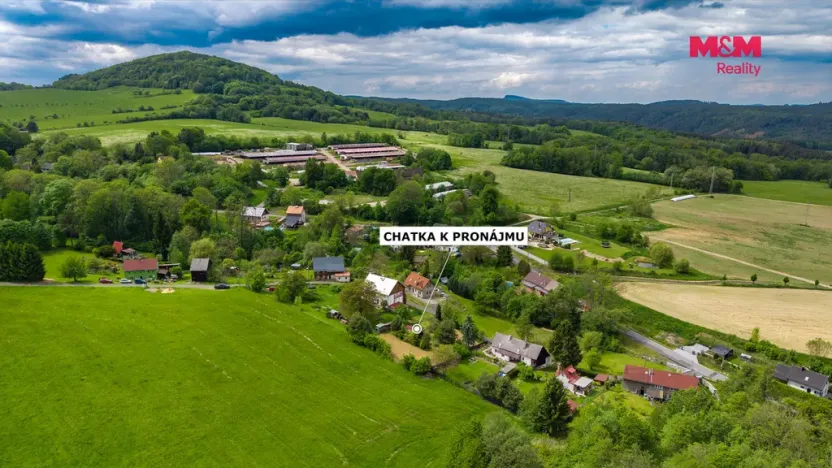 Pronájem zahrady, Huntířov, 1157 m2