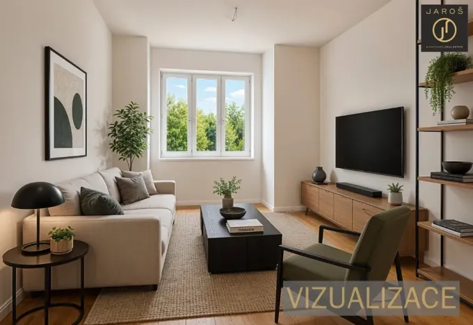 Prodej bytu 2+kk, Praha - Vinohrady, Mánesova, 37 m2