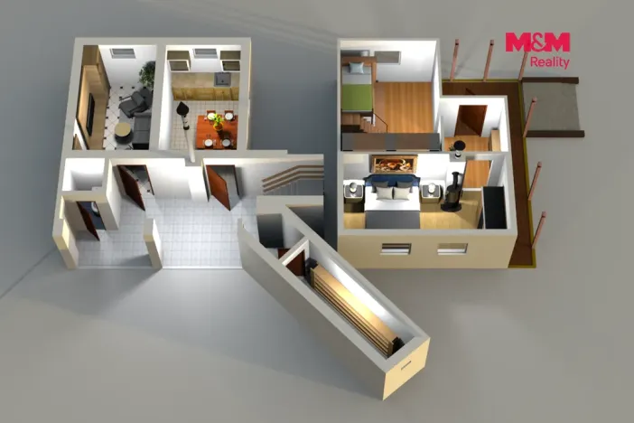Prodej chaty, Třebovle - Království, 50 m2