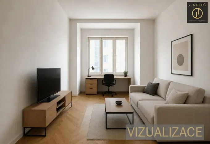Prodej bytu 1+kk, Praha - Holešovice, Dělnická, 26 m2