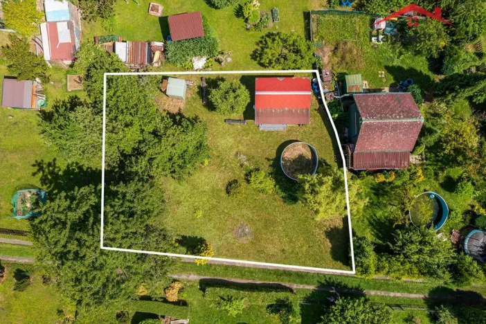 Prodej zahrady, Děčín - Děčín VI-Letná, Hraniční, 388 m2