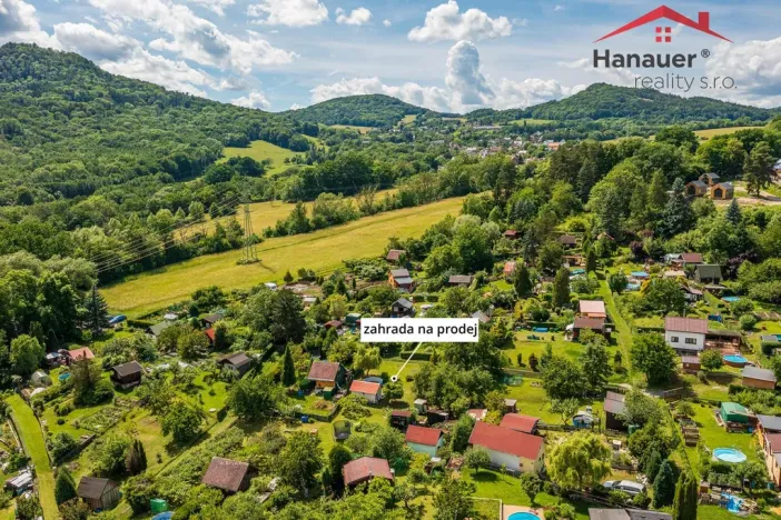 Prodej zahrady, Děčín - Děčín VI-Letná, Hraniční, 388 m2