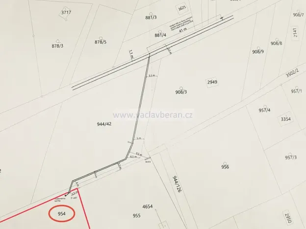 Prodej pozemku pro bydlení, Česká Třebová, 3126 m2