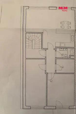Pronájem bytu 3+kk, Jenišov, Horská, 77 m2