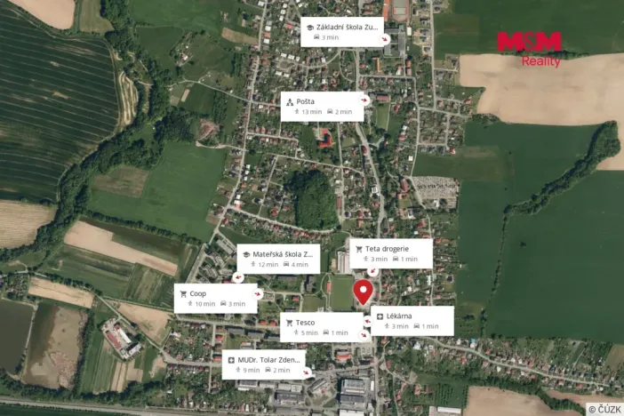 Prodej bytu 2+1, Zubří, Hlavní, 72 m2